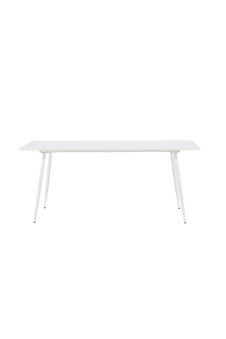 Venture Home Silar Matbord 90x180 cm - Vit / Vit