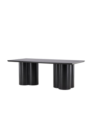 Venture Home Olivia Matbord 100x210 cm - Svart /
