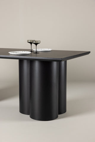 Venture Home Olivia Matbord 100x210 cm - Svart /