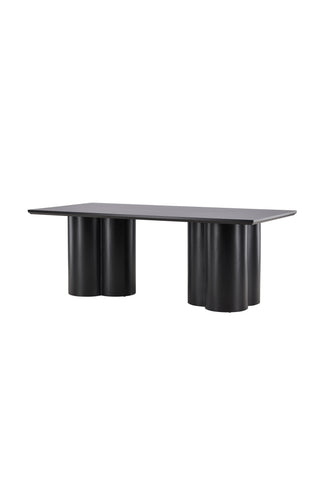 Venture Home Olivia Matbord 100x210 cm - Svart /