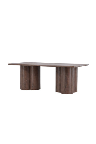 Venture Home Olivia Matbord 100x210 cm - Mocca /