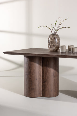 Venture Home Olivia Matbord 100x210 cm - Mocca /