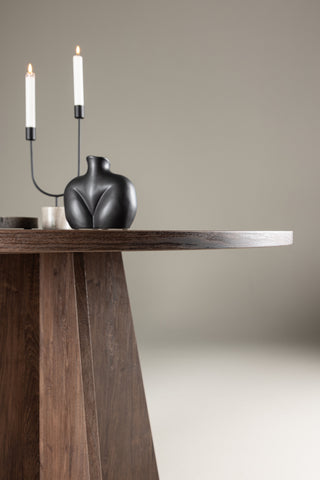 Venture Home Bootcut Runda Matbord ø110 Mocka