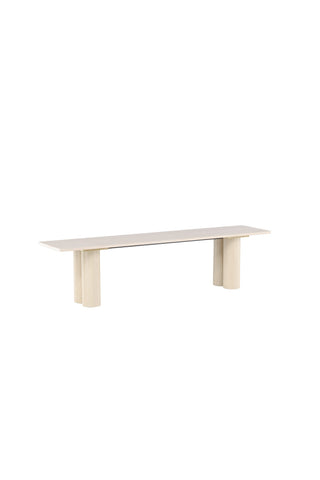 Venture Home Olivia Matsalsbänk 40x180x45 cm - Whitewash /