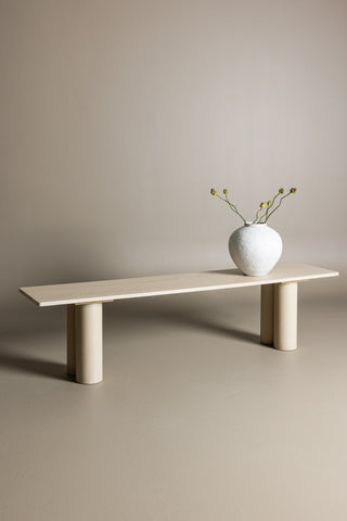 Venture Home Olivia Matsalsbänk 40x180x45 cm - Whitewash /