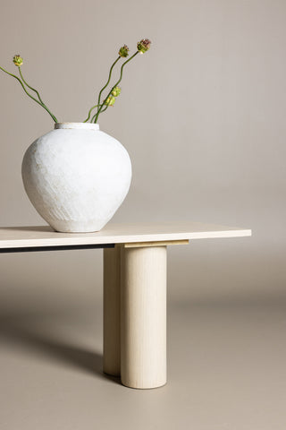 Venture Home Olivia Matsalsbänk 40x180x45 cm - Whitewash /