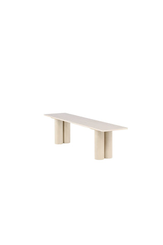 Venture Home Olivia Matsalsbänk 40x180x45 cm - Whitewash /