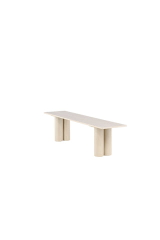 Venture Home Olivia Matsalsbänk 40x180x45 cm - Whitewash /