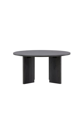 Vind Askerön Soffbord ⌀80 - Svart FSC 100%
