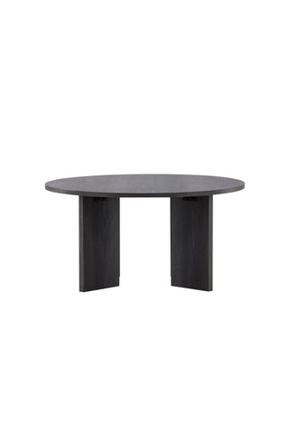 Vind Askerön Soffbord ⌀80 - Svart FSC 100%