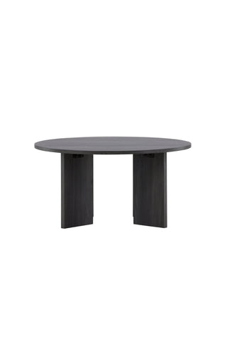 Vind Askerön Soffbord ⌀80 - Svart FSC 100%