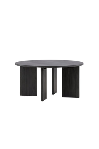 Vind Askerön Soffbord ⌀80 - Svart FSC 100%
