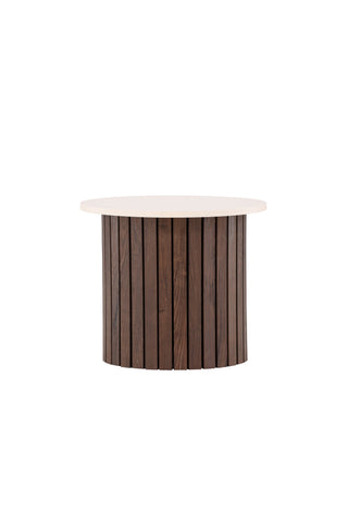Vind Visingsö Sidobord ⌀52 - Natur/Beige - FSC 100%