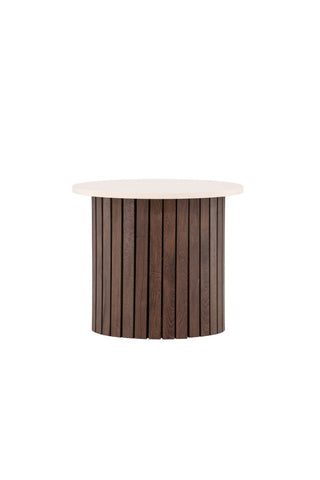 Vind Visingsö Sidobord ⌀52 - Natur/Beige - FSC 100%