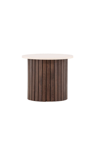 Vind Visingsö Sidobord ⌀52 - Natur/Beige - FSC 100%
