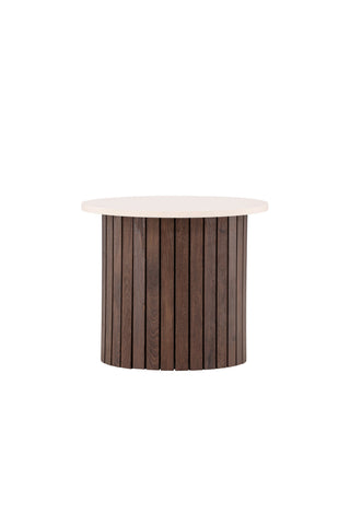 Vind Visingsö Sidobord ⌀52 - Natur/Beige - FSC 100%
