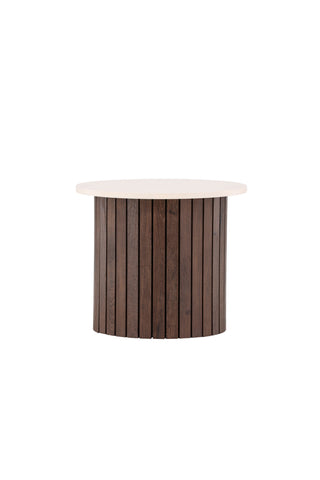 Vind Visingsö Sidobord ⌀52 - Natur/Beige - FSC 100%
