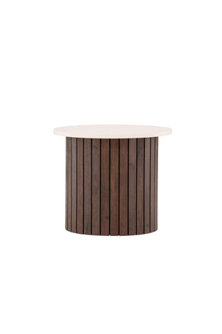 Vind Visingsö Sidobord ⌀52 - Natur/Beige - FSC 100%
