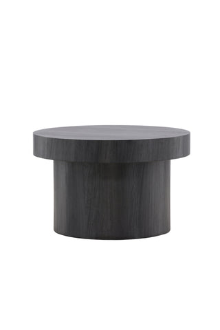 Venture Home Malung Soffbord φ80 cm - Svart /