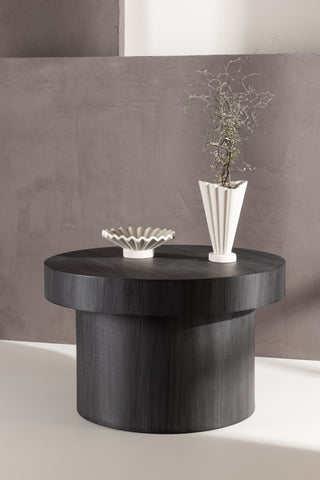 Venture Home Malung Soffbord φ80 cm - Svart /