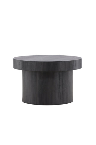 Venture Home Malung Soffbord φ80 cm - Svart /