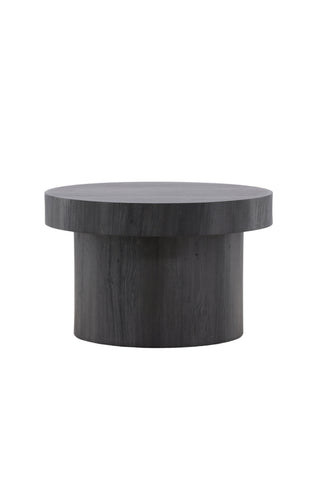 Venture Home Malung Soffbord φ80 cm - Svart /