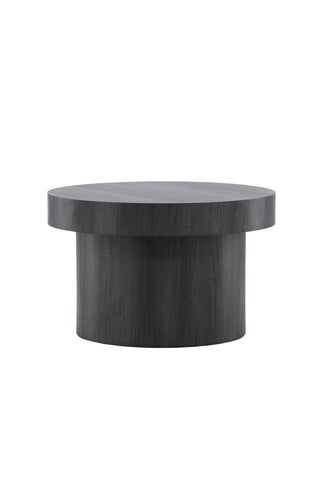 Venture Home Malung Soffbord φ80 cm - Svart /