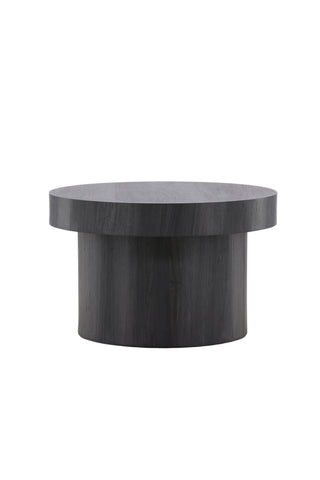 Venture Home Malung Soffbord φ80 cm - Svart /
