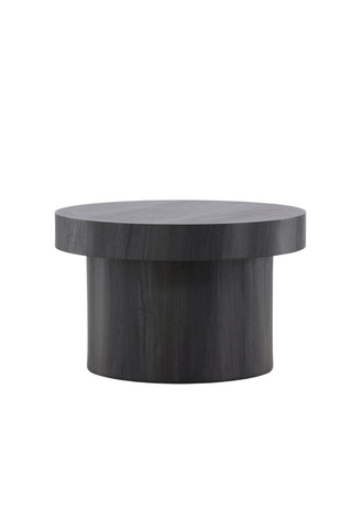 Venture Home Malung Soffbord φ80 cm - Svart /