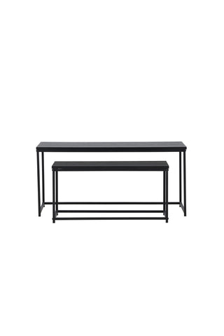 Venture Home Mallan Soffbord 43x100 cm - Svart /