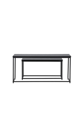 Venture Home Mallan Soffbord 43x100 cm - Svart /