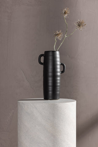 Venture Home York runt sidobord ⌀30 - Betonglook /