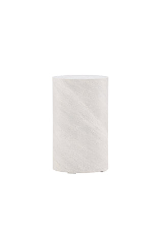 Venture Home York runt sidobord ⌀30 - Betonglook /