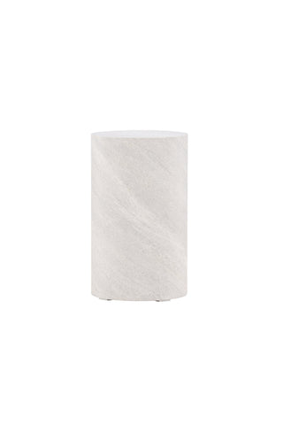 Venture Home York runt sidobord ⌀30 - Betonglook /