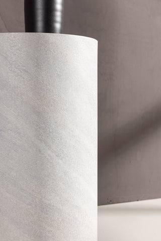 Venture Home York runt sidobord ⌀30 - Betonglook /