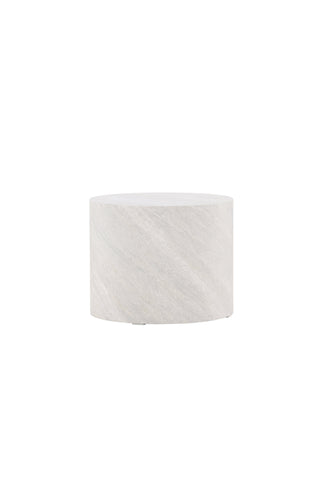 Venture Home York runt soffbord ⌀50 - Betonglook /
