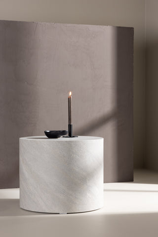 Venture Home York runt soffbord ⌀50 - Betonglook /