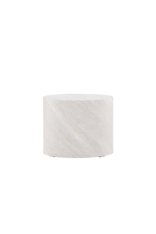 Venture Home York runt soffbord ⌀50 - Betonglook /