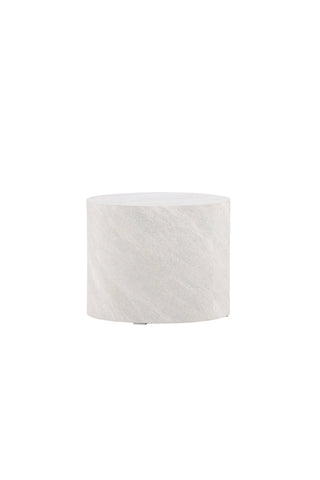 Venture Home York runt soffbord ⌀50 - Betonglook /