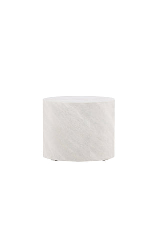Venture Home York runt soffbord ⌀50 - Betonglook /