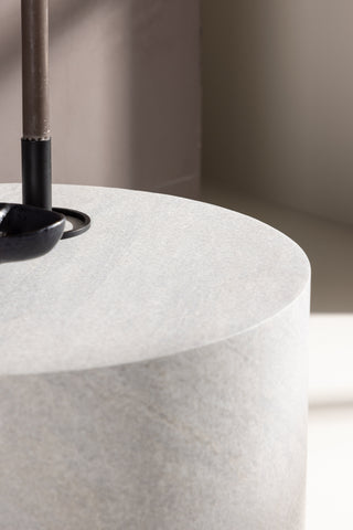 Venture Home York runt soffbord ⌀50 - Betonglook /