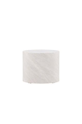 Venture Home York runt soffbord ⌀50 - Betonglook /