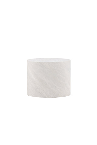Venture Home York runt soffbord ⌀50 - Betonglook /
