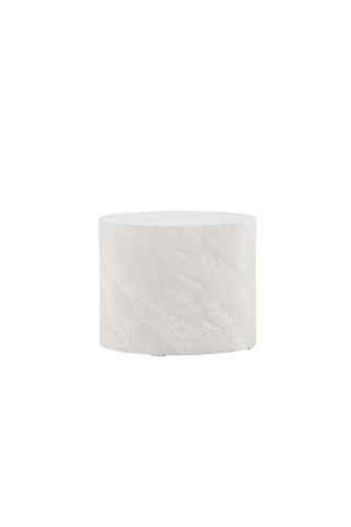 Venture Home York runt soffbord ⌀50 - Betonglook /