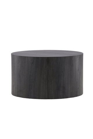 Venture Home York Runt Soffbord ⌀80 - Svart