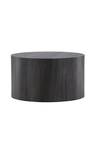 Venture Home York Runt Soffbord ⌀80 - Svart