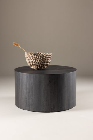Venture Home York Runt Soffbord ⌀80 - Svart