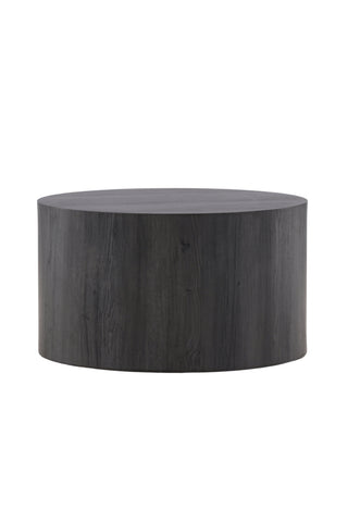 Venture Home York Runt Soffbord ⌀80 - Svart