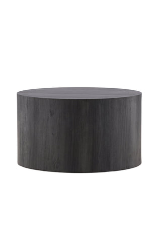 Venture Home York Runt Soffbord ⌀80 - Svart