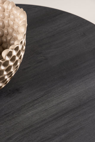 Venture Home York Runt Soffbord ⌀80 - Svart